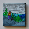 Mini Canvas Cloudy Hike