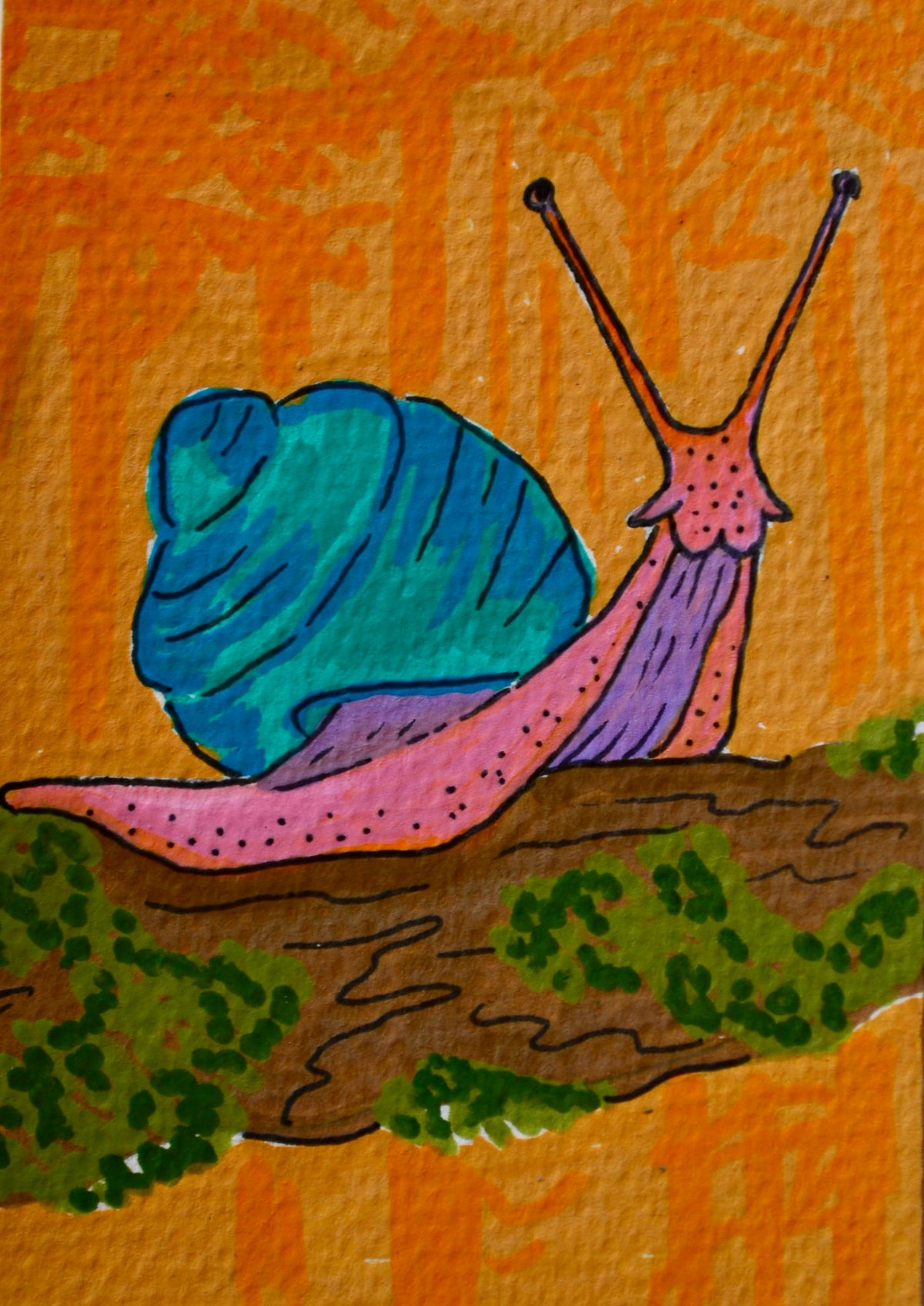 ACEO snail