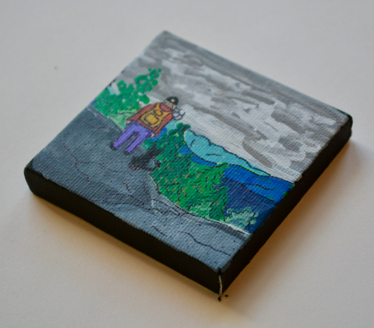 Mini Canvas Cloudy Hike