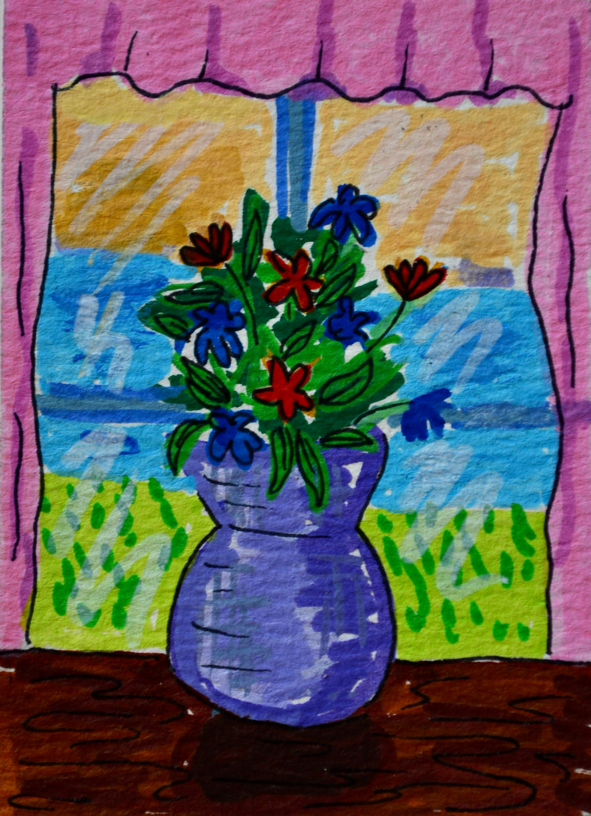 Flowers in Window