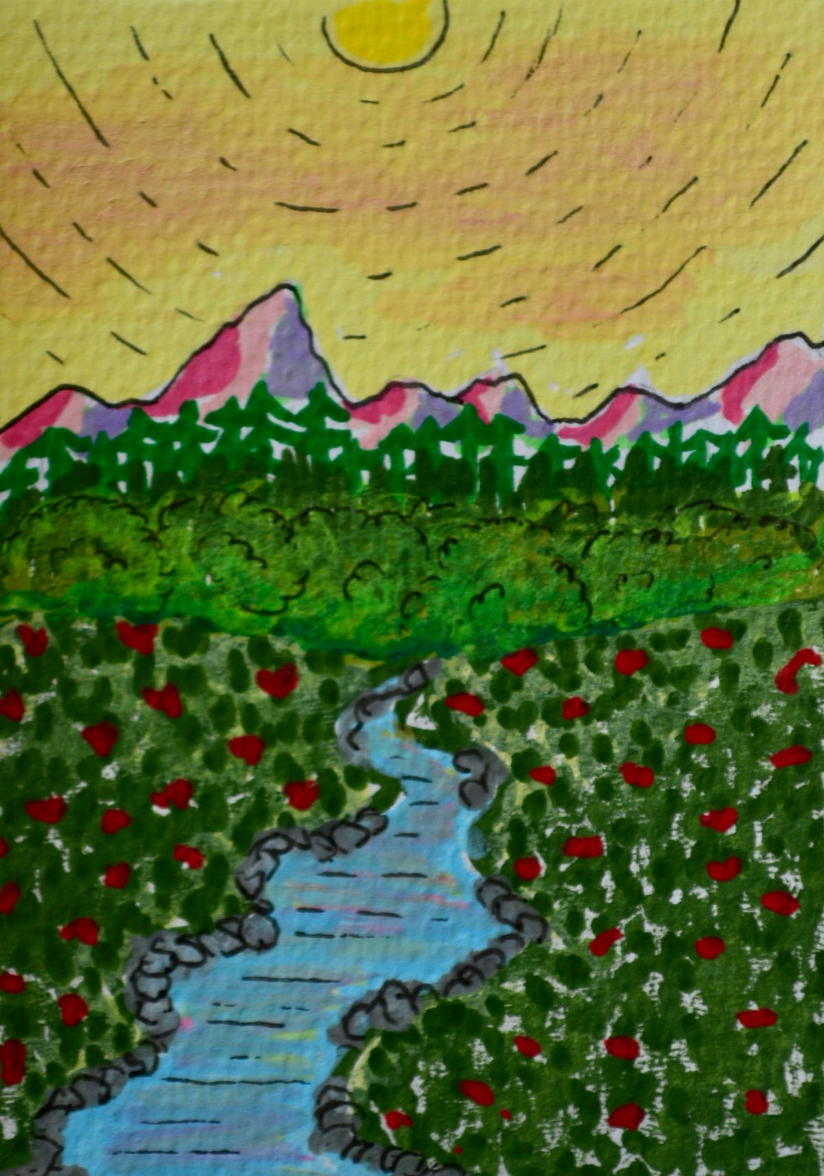 ACEO mtn creek