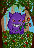 Pokémon ACEO Gengar